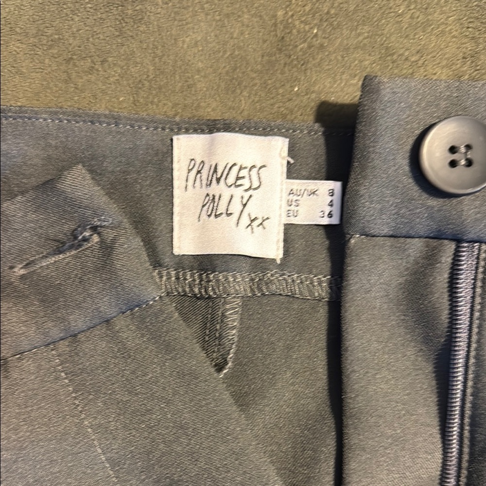 Princess Polly Gray Button trousers